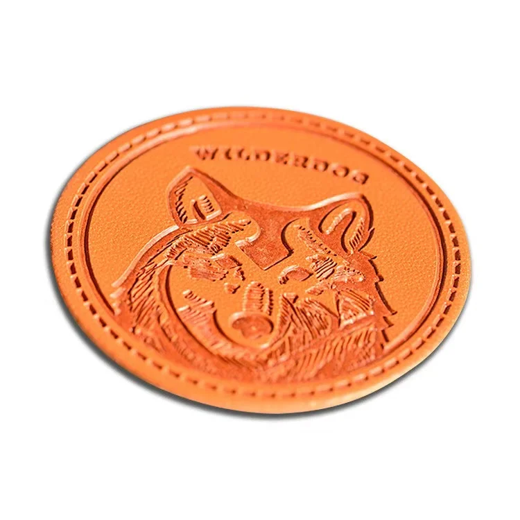Customized leather label patches are suitable for items such as brain clothing bags, etc.
