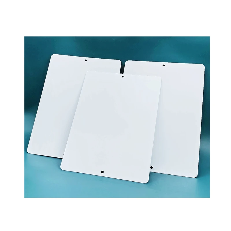 2024 RedSharkSub Wholesale Aluminum Full Color Printing Signs Blanks Sublimation Aluminium Sheets Blank for Thermal Transfer
