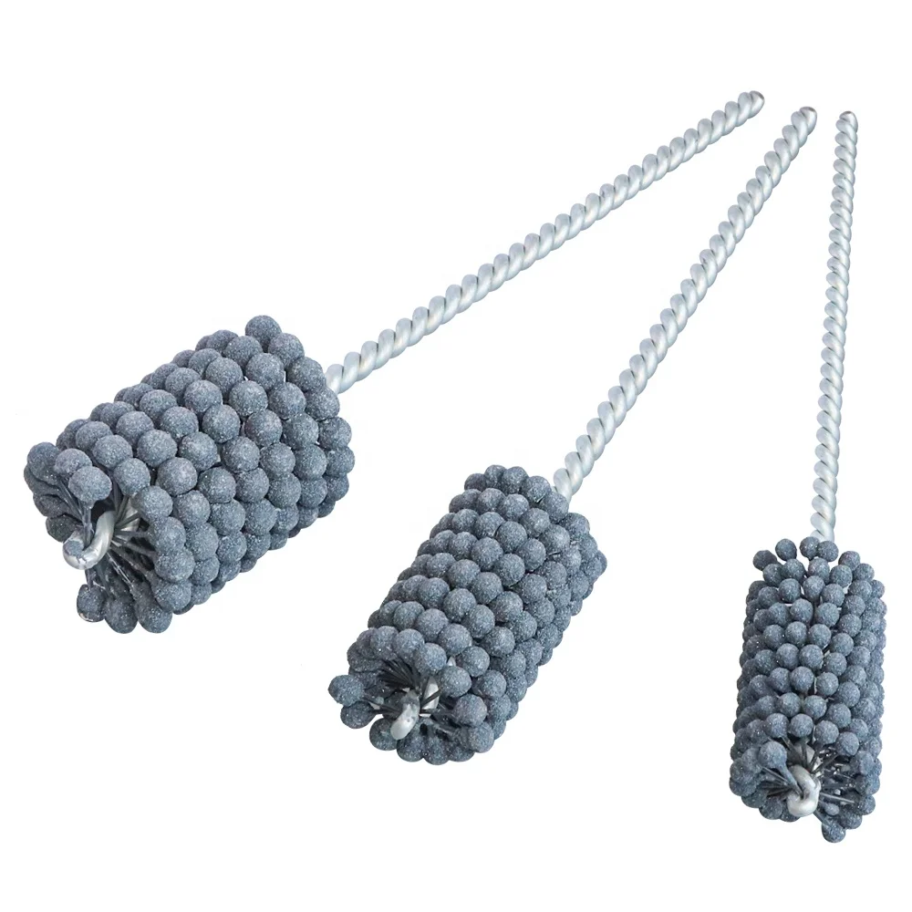 For Pipe Tube Polishing Brush Abrasive Ball Deburring Brush