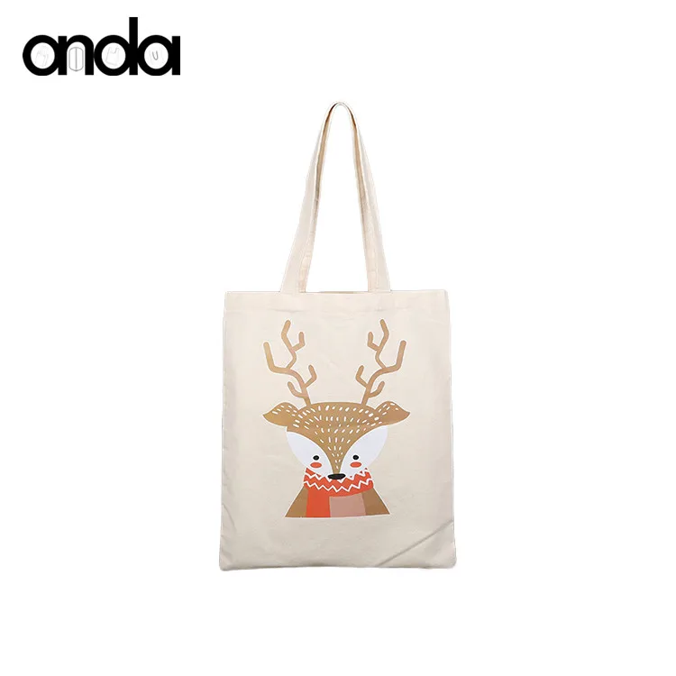 Высокое качество пустой хлопок портативный холст сумки для легкой настройки органический холст сумка