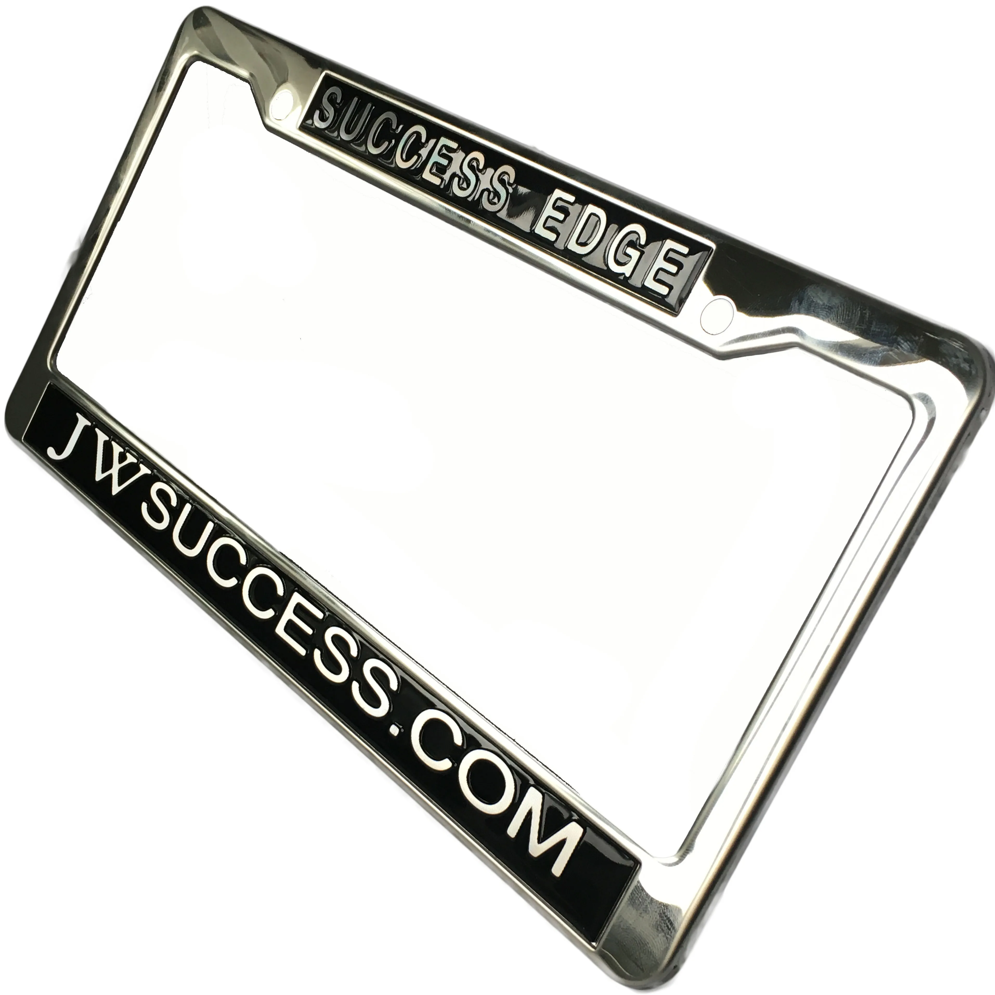 Бескоррозионная нержавеющая сталь, автомобильный хромированный Серебряный чехол для номерного знака, протектор автомобильного номерного знака с винтами с крышкой