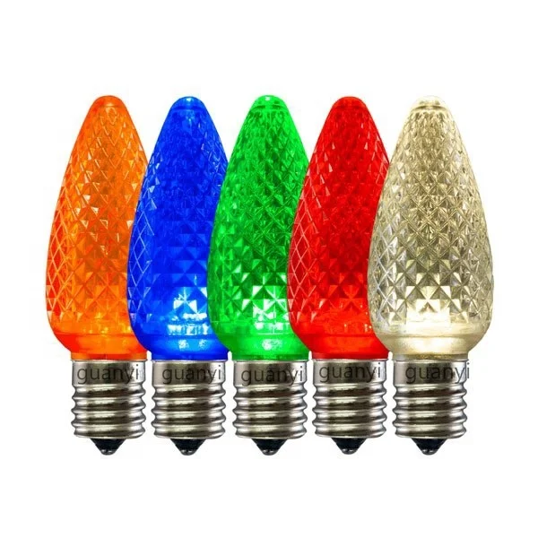 15 Years Factory Free Sample Brighter UL C9 bulbs SMD LED Christmas light