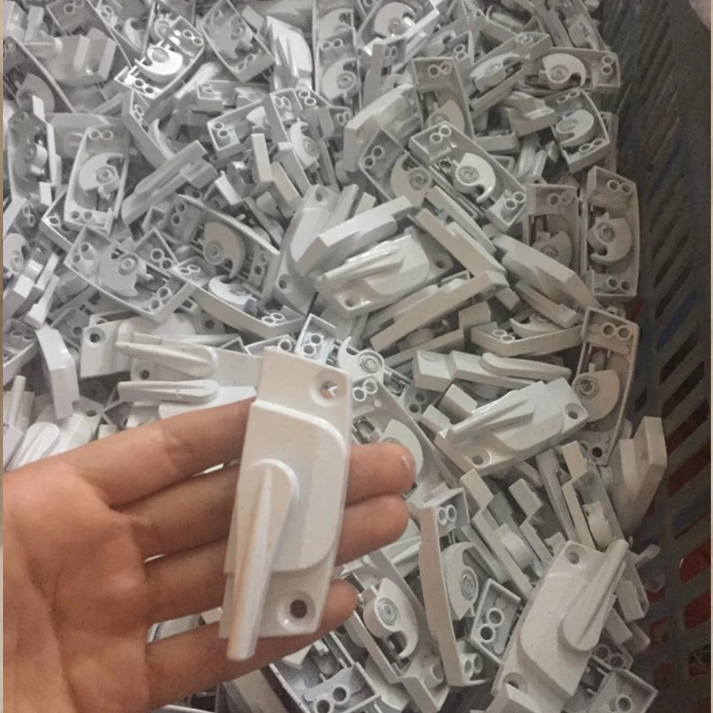 White and Bronze Color Sliding Window Sash Lock for Sliding Door and Window Hardware Accessories