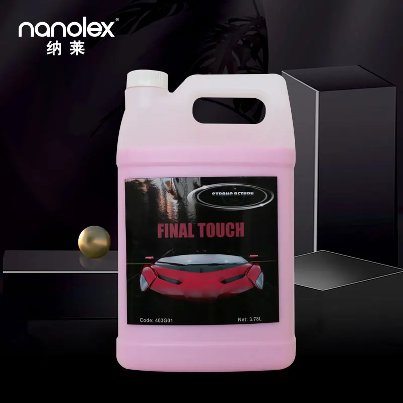 Nanolex 403 liquid spray quick detailing wax quick detailing final touch spray for car paint repair free sample