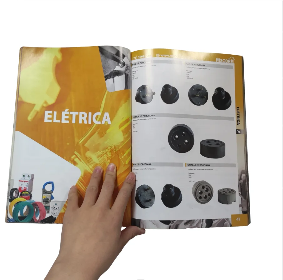 OEM ODM factory wholesale magazine digital printing catalog printing brochure school booklets custom