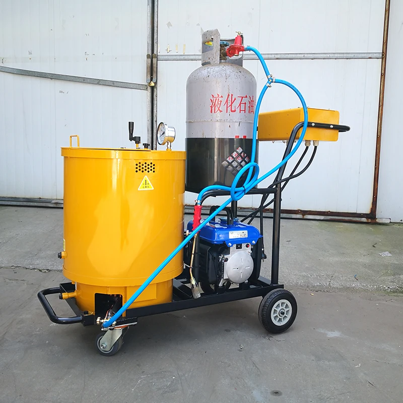 Highway Road Maintenance Asphalt Pavement Distributor Filling Machine Concrete Road Repairing Crack Sealing Machine