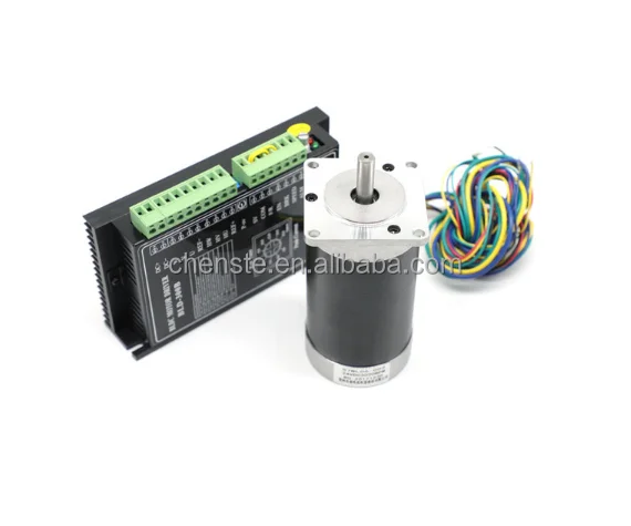 Brushless Motor With Driver Set high efficiency MicroBrushless DC Motor12 and 24 V High Torque High speed RPM