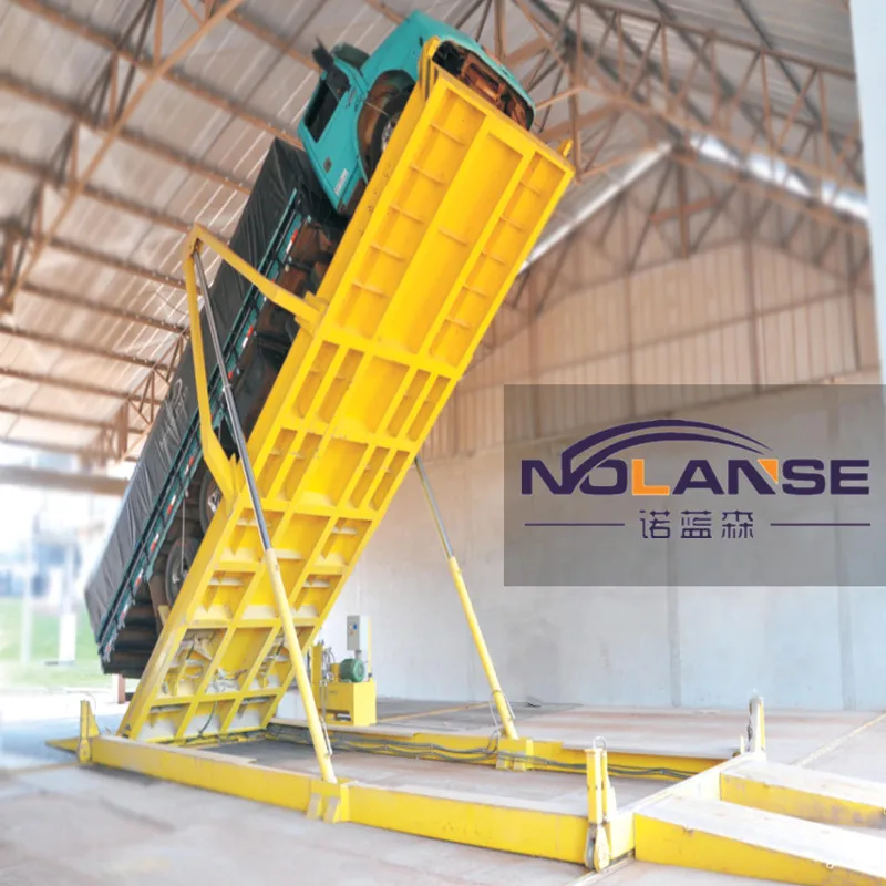 Large Telescopic Hydraulic Cylinder For Unloading Platform Usage