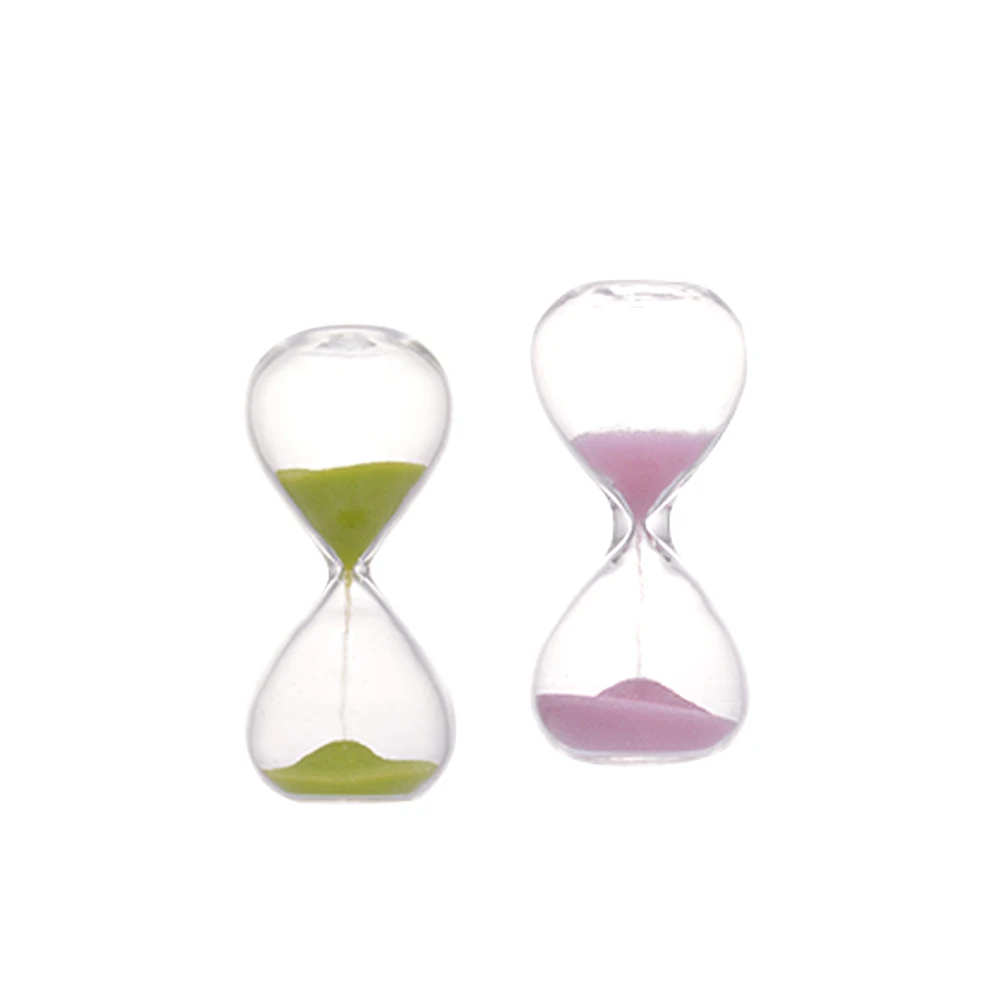 custom desktop decoration clock sand timer 30 second small hourglass mini shower sand timer