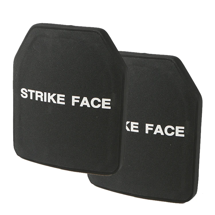 Wholesale Ceramic Insert Protective Hard Armor Plate Tactical Vest Insert Silicon/PE Ceramic Tactical Plate