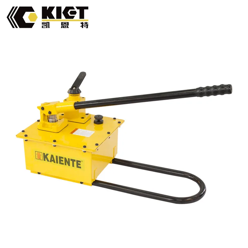 Portability High Pressure Pcp Manual Operated Double Acting Hydraulic Hand Pump