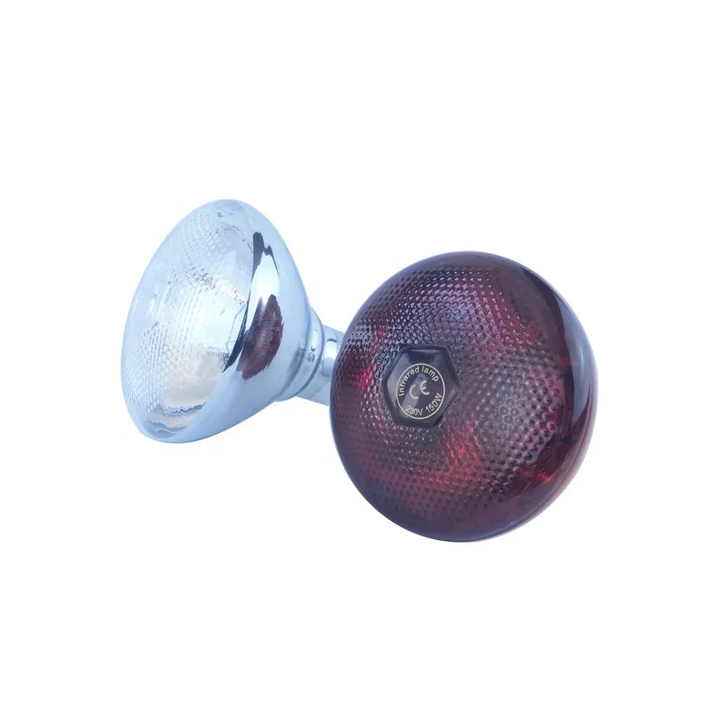 China manufacturer heating bulb E26 120V 100W 150W 175W 250W infrared halogen heat lamp for US market