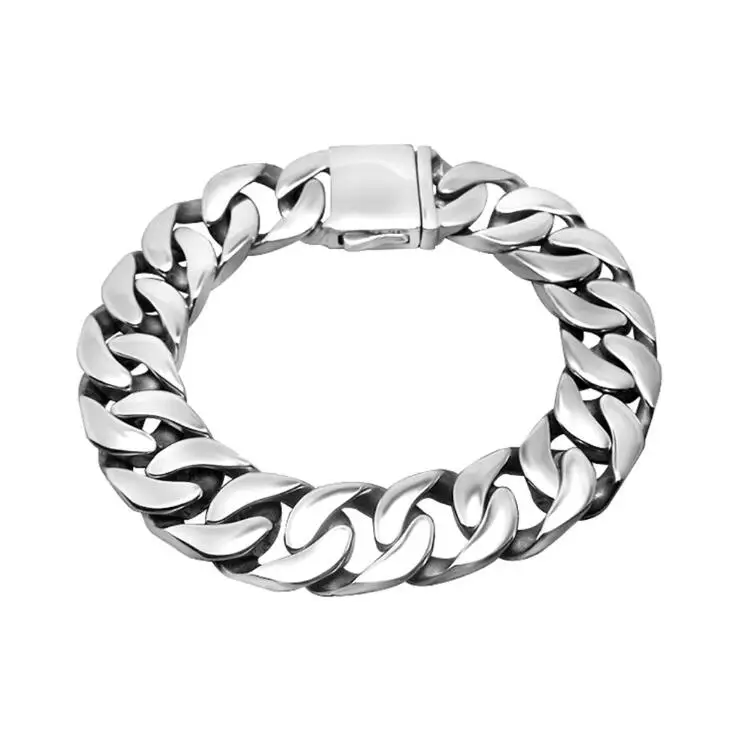 bracelet hand chain for men stainless steel curb chain bracelet stainless steel chain bracelet