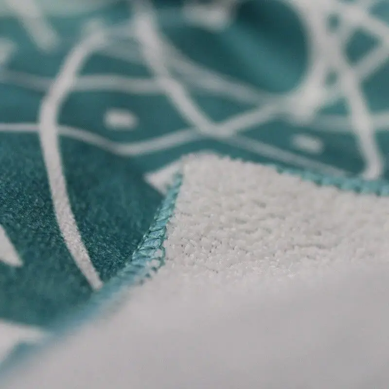 printing to children football teams Microfiber Beach Towel