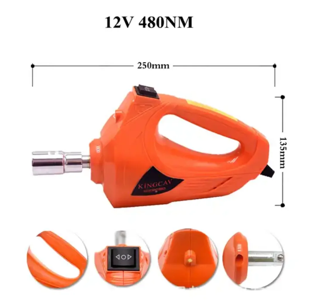 Auto Portable Mini Wrench Cheap 12v Best Sale Electric Impact Wrench for Tyre Screws MultiplierTorqueWrench for cai tires