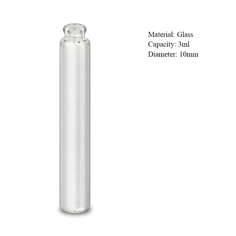 
Hot Selling Custom Private Label 3ml Essential Oil Glass Vials With Rubber Stopper 