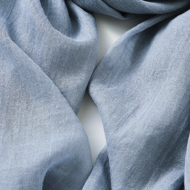 Hijab Wholesale cotton Pleated Strip Headscarf Instant Scarf Muslim Shawl Islamic Hijabs Arab Wrap Head Scarves