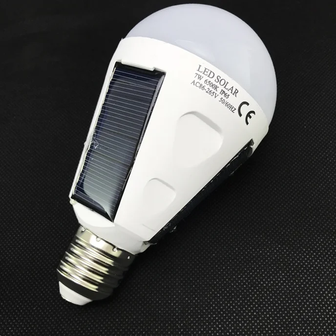 Горячая Распродажа AC85-265V светодиодное перезаряжаемое аварийное освещение водонепроницаемый IP65 7 ваттов 12 e27 led Солнечная аварийная