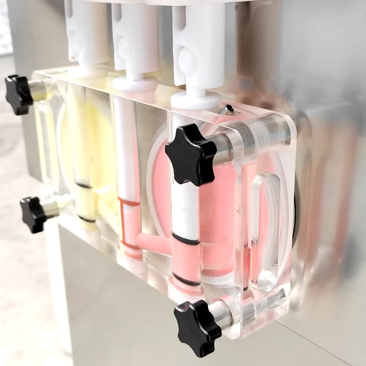 ETL CE Rohs Certificate Approval 3 Flavors Taylor Commercial Automatic Vending Frozen Yogurt Soft Ice Cream Machine