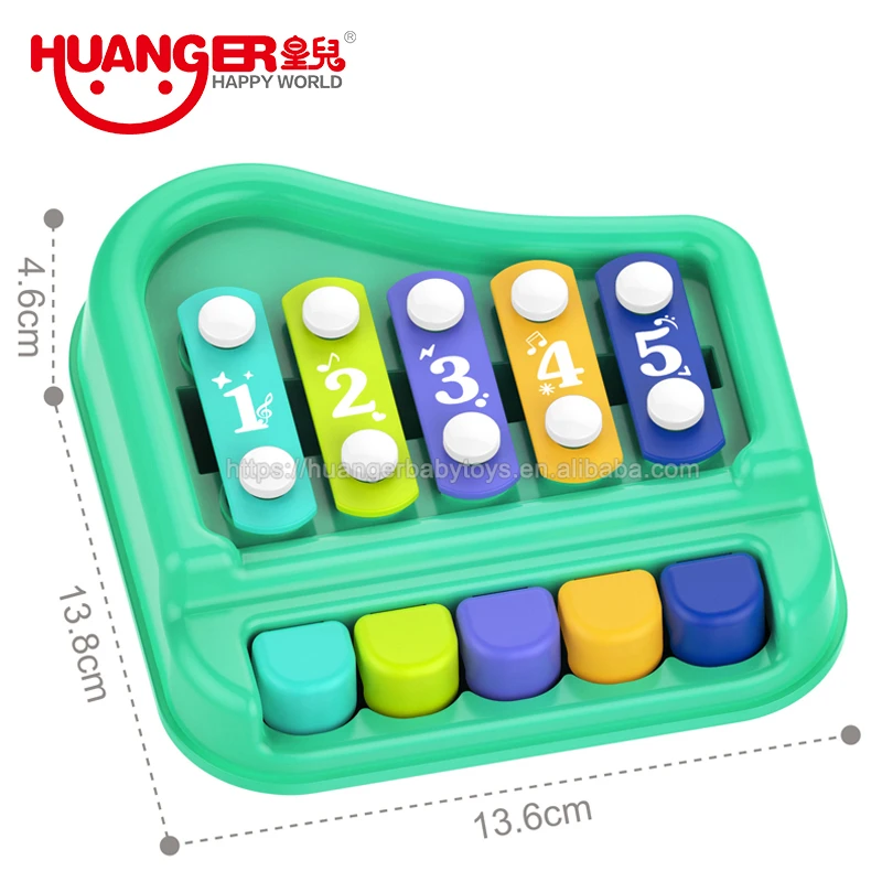 Huanger Brinquedos 2024 детские игрушки музыкальные инструменты фортепьяно ксилофон