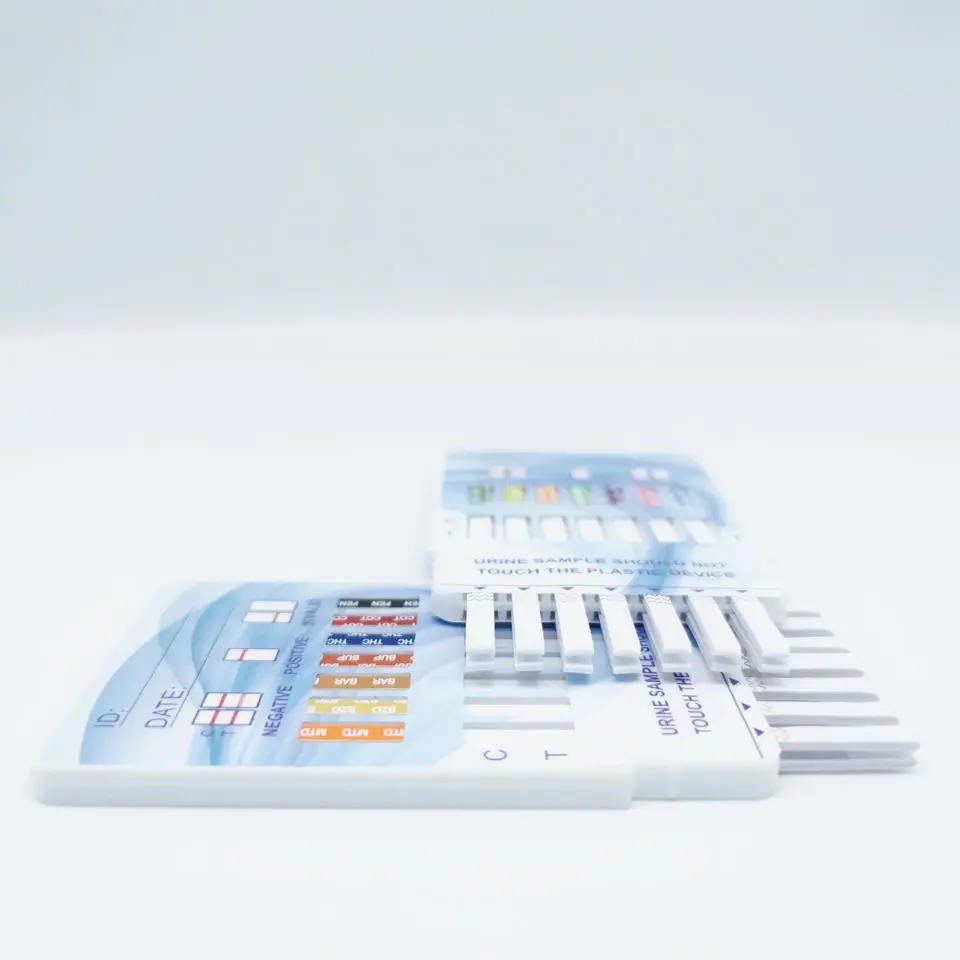 High quality rapid test device doa strips, met apm fyl thc drug of abuse test strip
