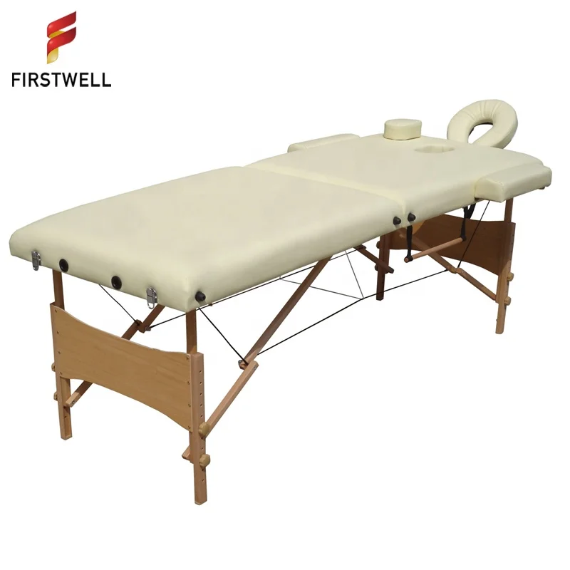 
Cheap Beauty Salon Equipment Massage Facial Bed Wood Massage Bed 