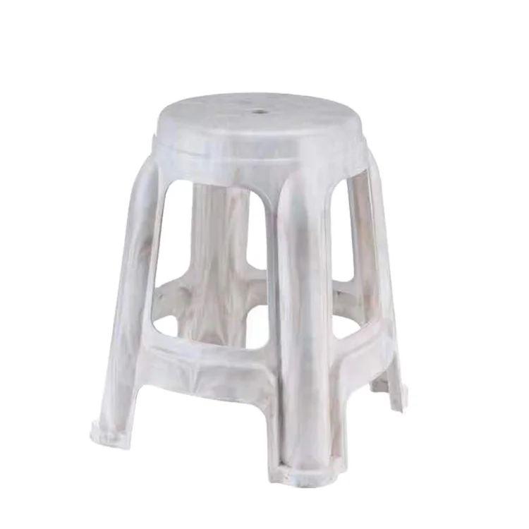 Нескользящий креативный пластиковый утолщенный стул для умывания дома стул с узором для ванной