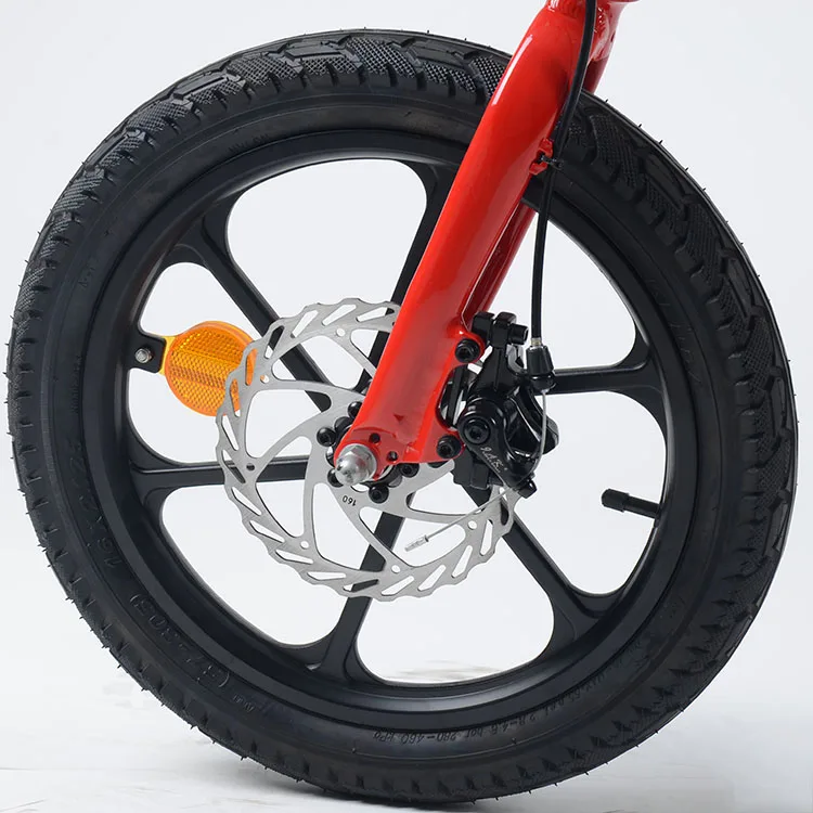 Hottech e bike 16 inch mini folding Electric+Bicycle 250w 36v foldable electric bike ebike spoke wheel