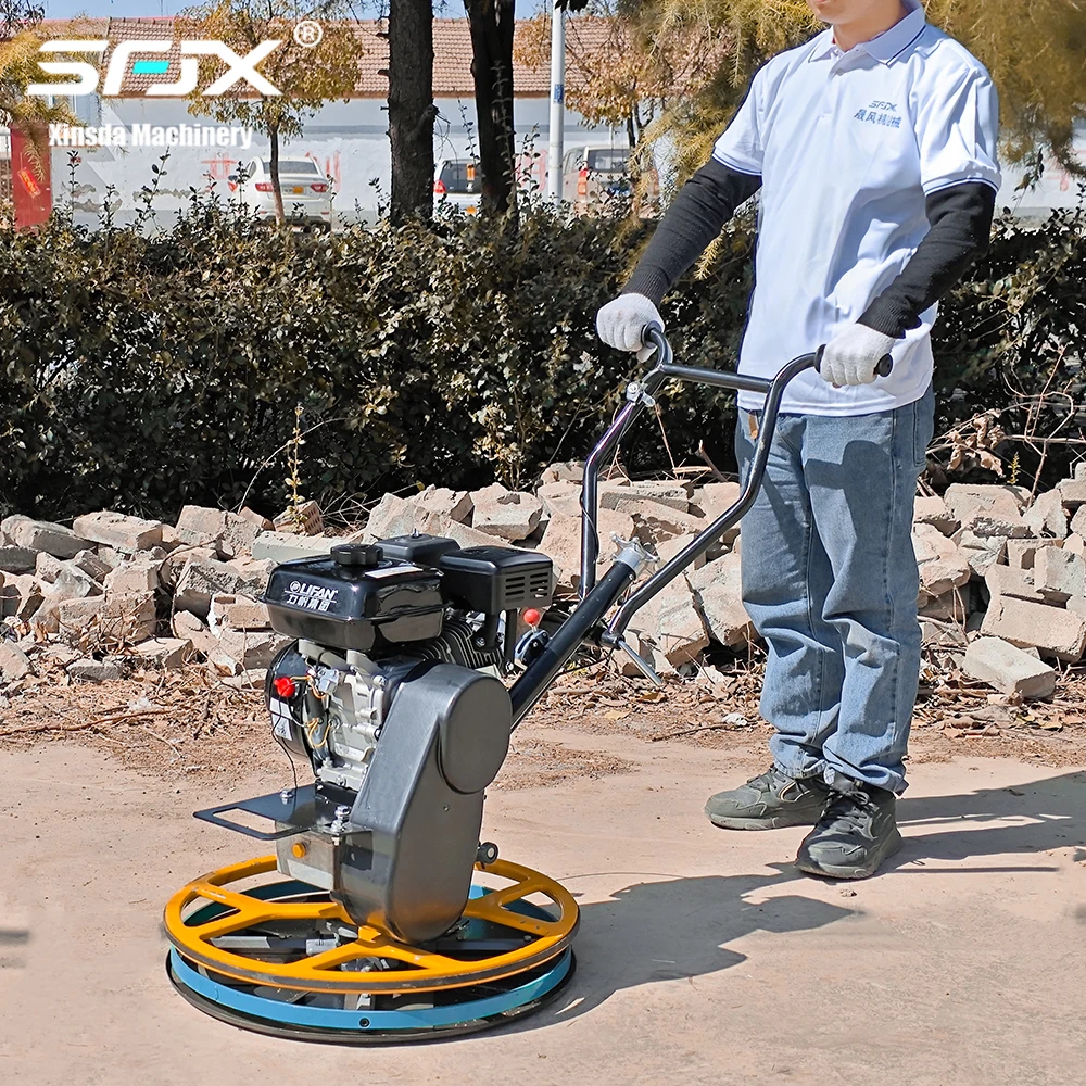 CT424 mini small concrete edge trimming power trowel machine 24 inch