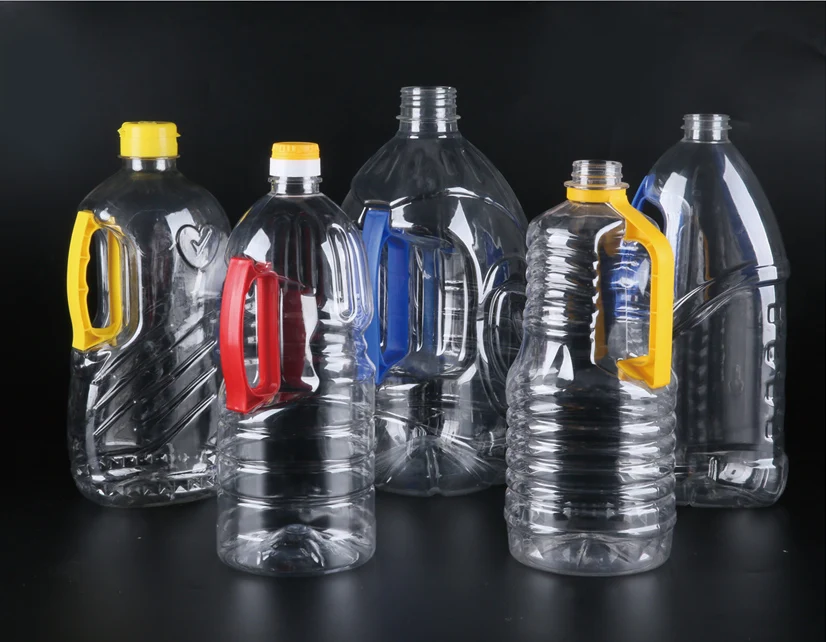 automatic handle feeding  pet bottle blowing machine