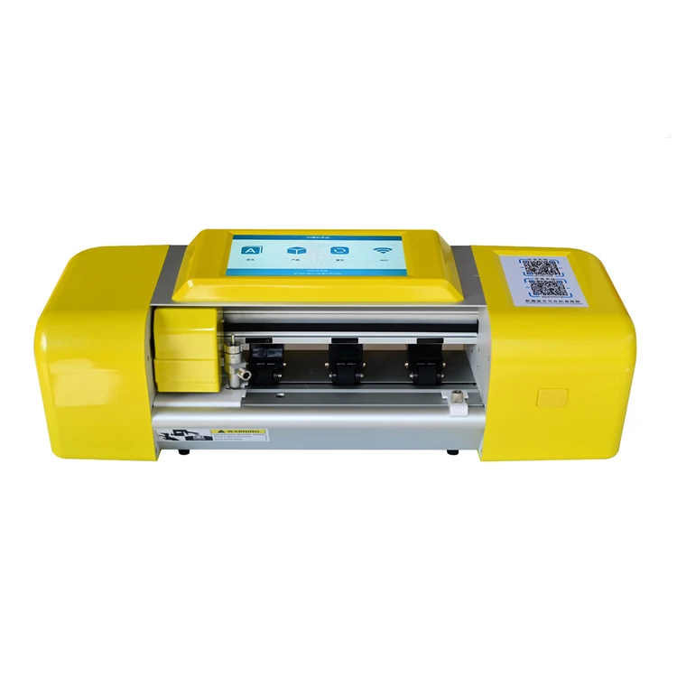 
Automatic Nano Hydrogel Tpu Mobile Film Cutting Machine For Raw Material Screen Protector Cutting Machine 