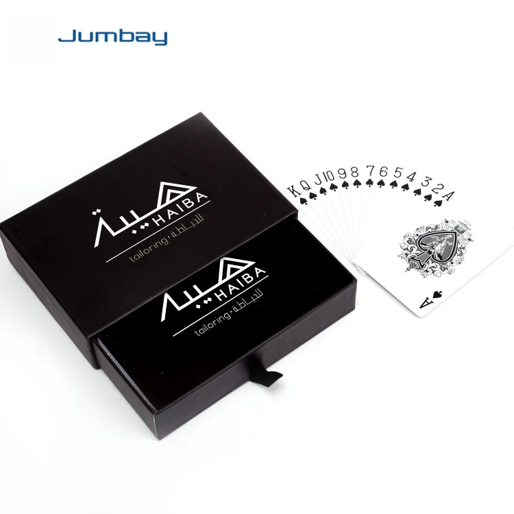 Custom Logo Printed Arab Playing Cards Printed Double Decks Plastic Playing Cards Set