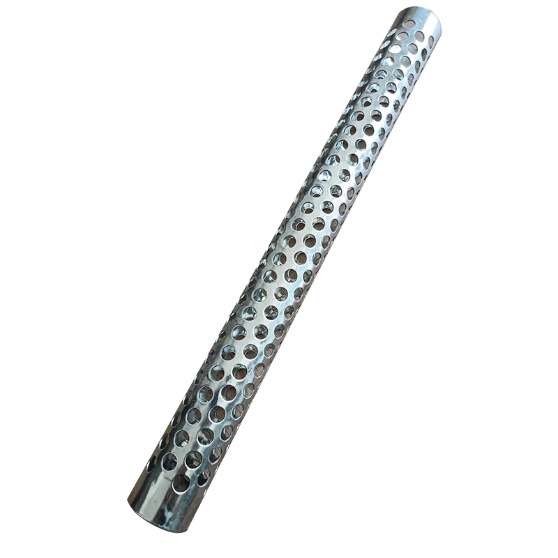 100 150 Micron 0.5 1 2 3Mm Hole Ss Perforated 304 Stainless Steel Round Cylinder Perforated Filter Tubes