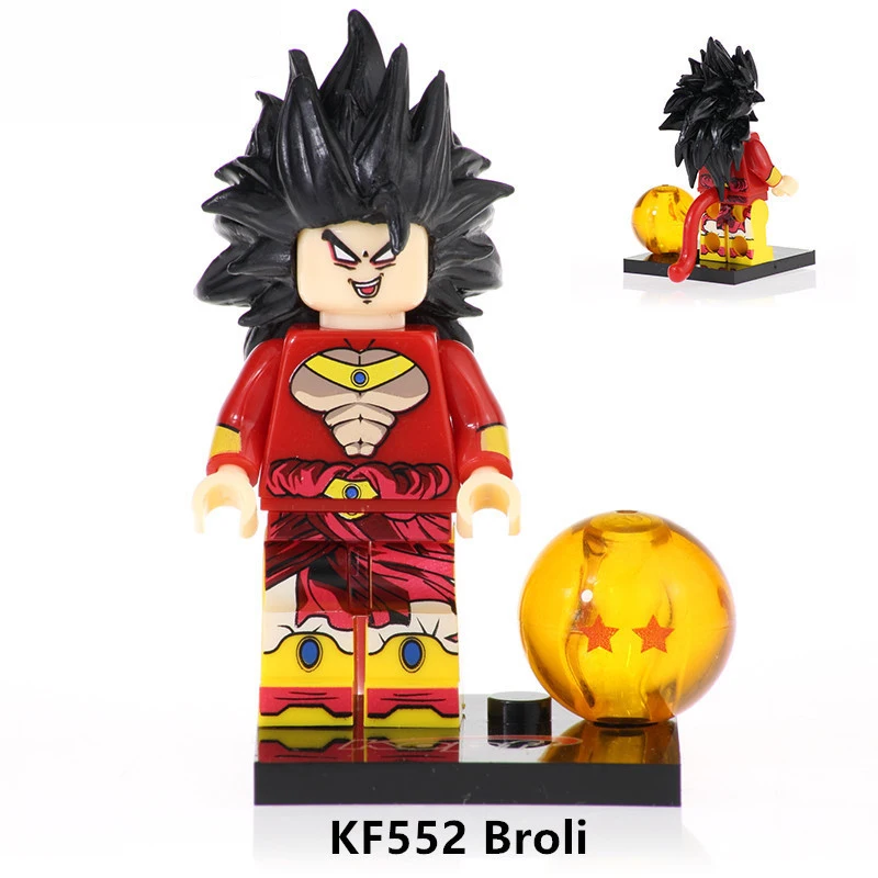 KF6042 Super Trunks Majin Buu Gotenks Broli Son Goku Building Blocks Figures Intelligence Toys Educational Toy Block Set DIY Toy