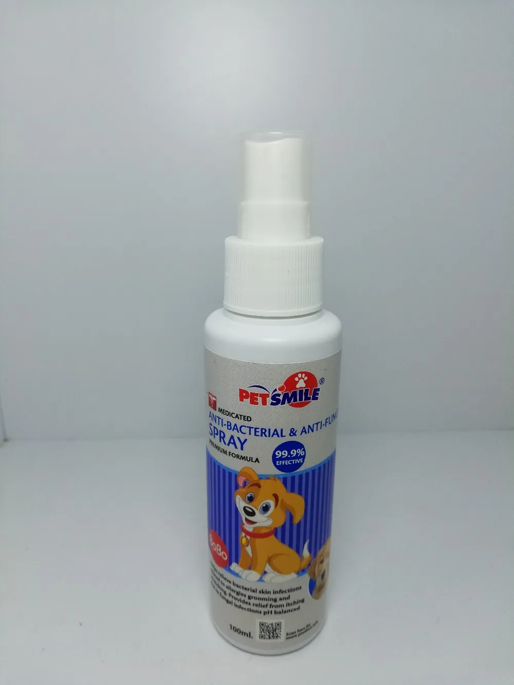 Nano Silver Pet Cleaning & Grooming Products Anti-Bacterial & Anti-Fungus Veterinary Medicated Spray for Wound Care Petshops