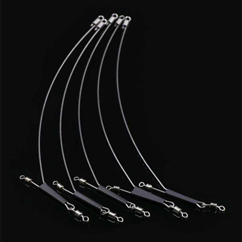 Fishing Tackle Accessories Stainless Steel Fishing Rigs Balance Bracket Wire Leader Rope Line