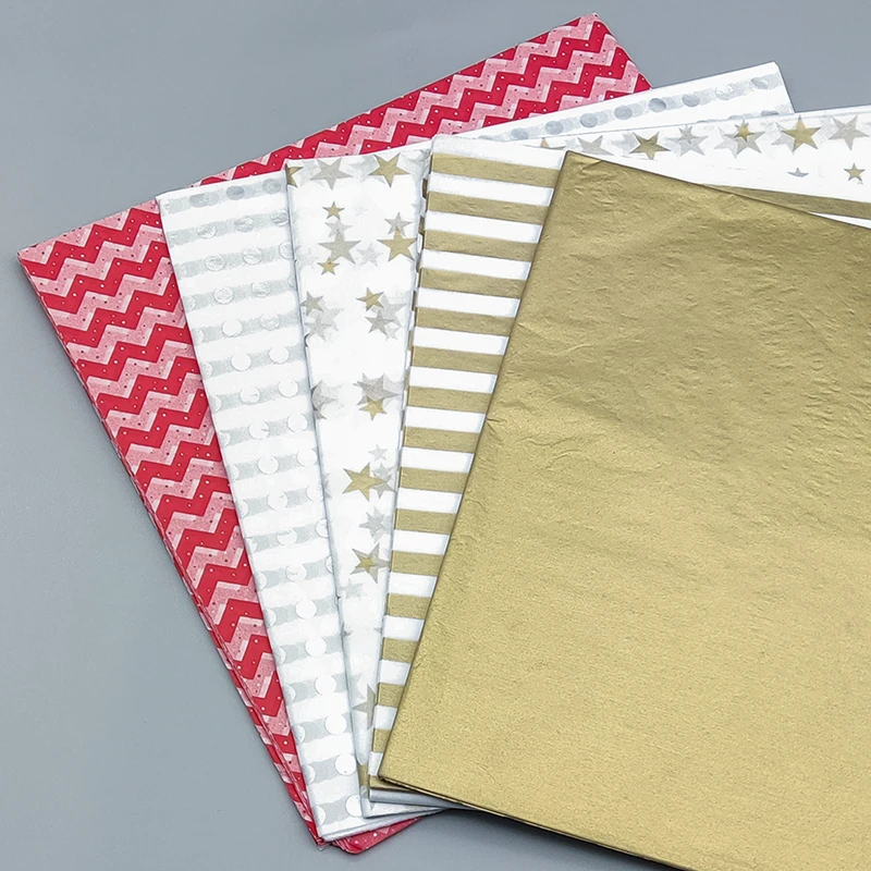 Professional Suppliers Branded Printed Christmas Tissue Wrapping Paper Tissue Paper For Gift Packing