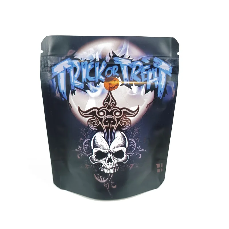 Wholesale smell proof child resistant 1g 35g 7g 14g 28g 7 gram matte black food grade custom printed mylar bags with window