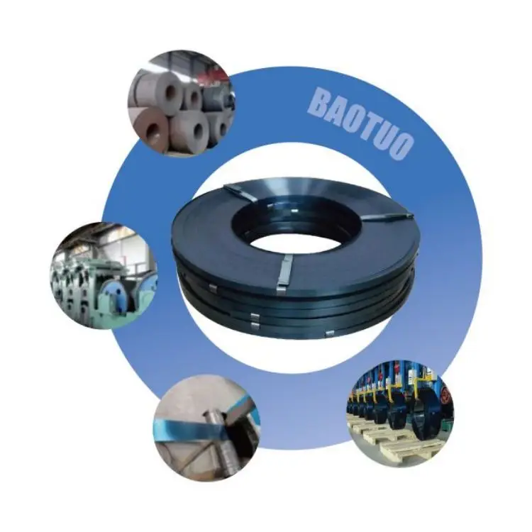 High Strength Cold Rolled Galvanized Steel Strap Packing Welding Compliant ASTM BS Standards Galvanized blue steel strip