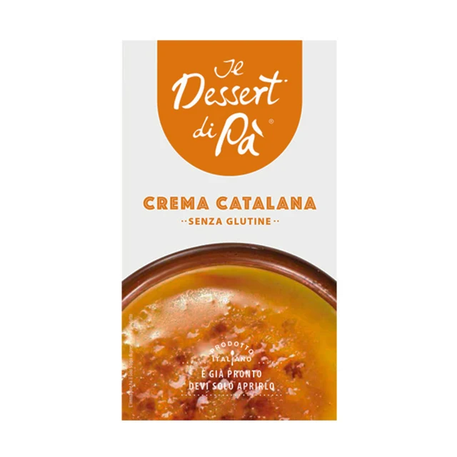 Высококачественный итальянский пудинг или десерт di Pa Crema Catalana brick 1L для HORECA и магазина
