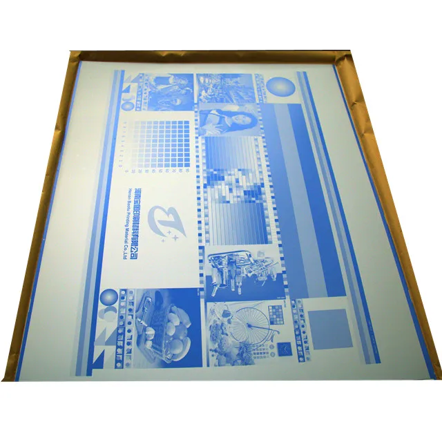 Exact dot reproduction offset ctcp plate