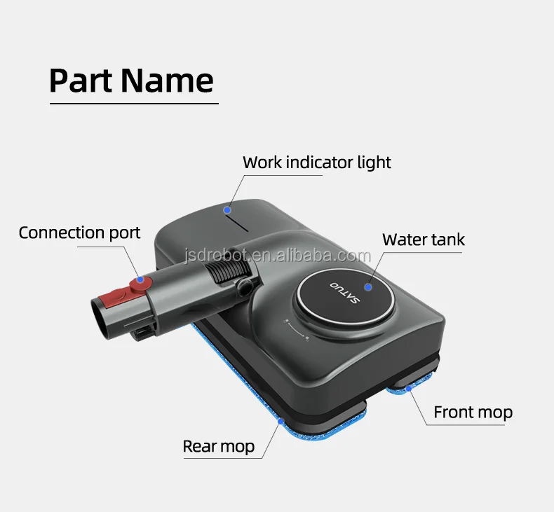 Replacement electric mop head Dy-sons vacuum cleaner V6V7 V8 V10 V11 accessories Dyson mop attachments 2 PCs