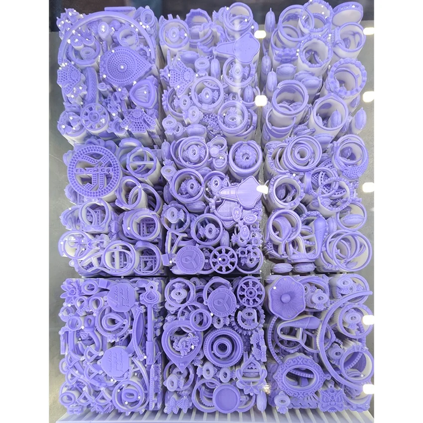 China Factory High Precision Purple Wax White Wax Jewelry for 3D Printer