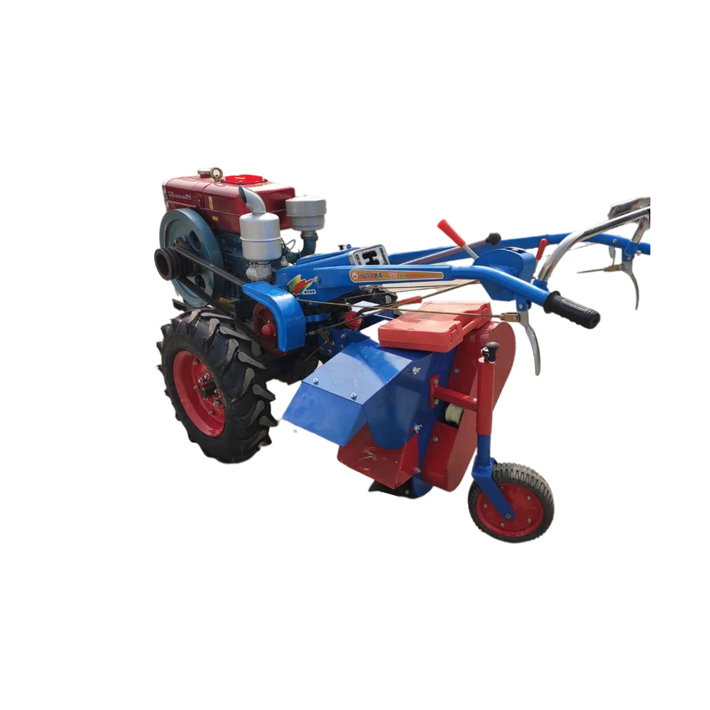 Простой в использовании 12hp/15HP/18hp Разбрасыватель семян двухколесный 20hp мощный культиватор шагающий трактор культиваторы для