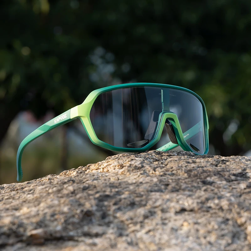 Customs Photochromic UV400 Cycling Glasses Bike Riding Glasses Men Sunglasses Sports Cycling Sunglasses Bike Shades