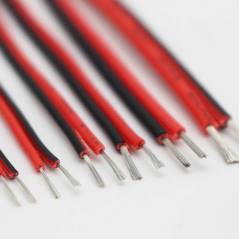 Twin Sheath Two Core Flat Automotive Flexible Cable Stranded Copper 2*0.5mm House Electrical Wire For Power Line Sound Equipment