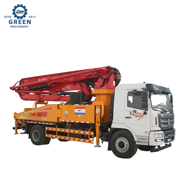 46meter 52m 60m 66 Zoomlion Concrete Pump Truck/Portable Concrete Pumps/ Used Secondhand Cement Concrete Pump Trucks From China