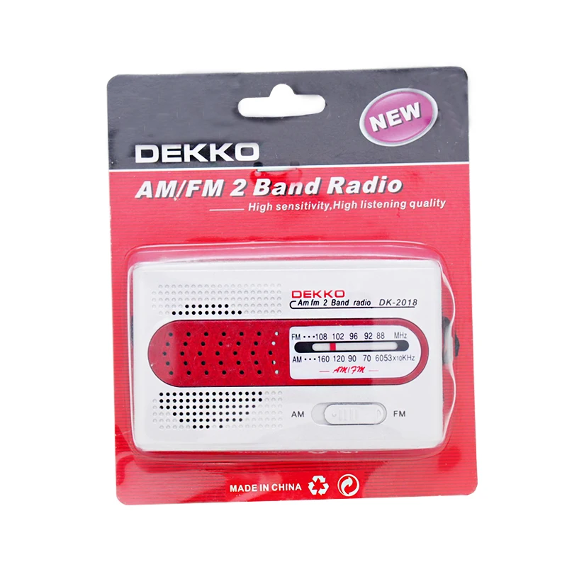 High Quality FM AM Band Portable pocket Radio World Receiver DK-2018 MINI RADIOS