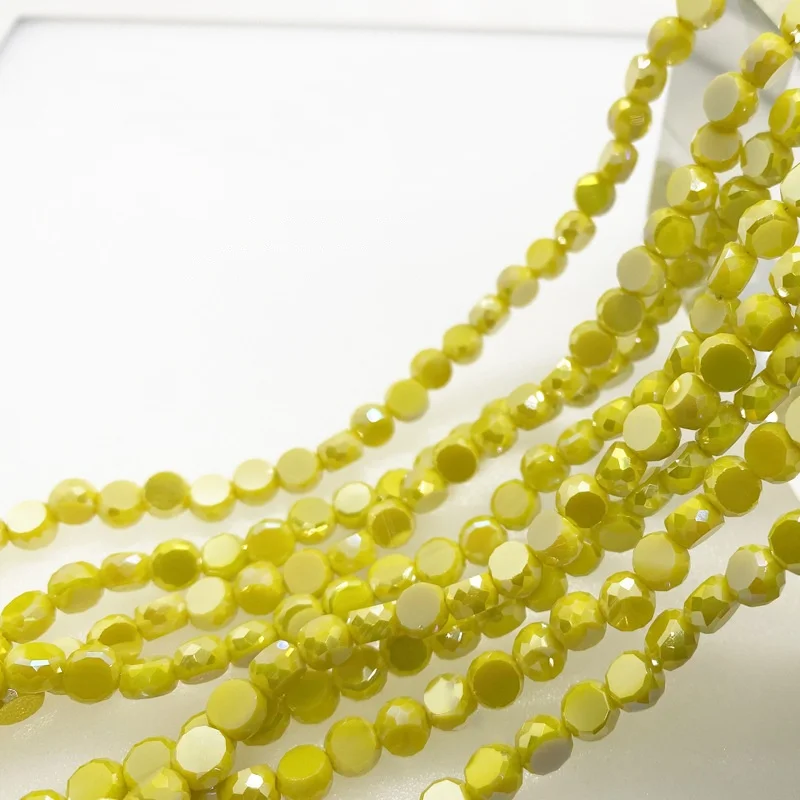AW Water round cake diy handmade materials beads bracelet jewelry accessories DIY wholesale