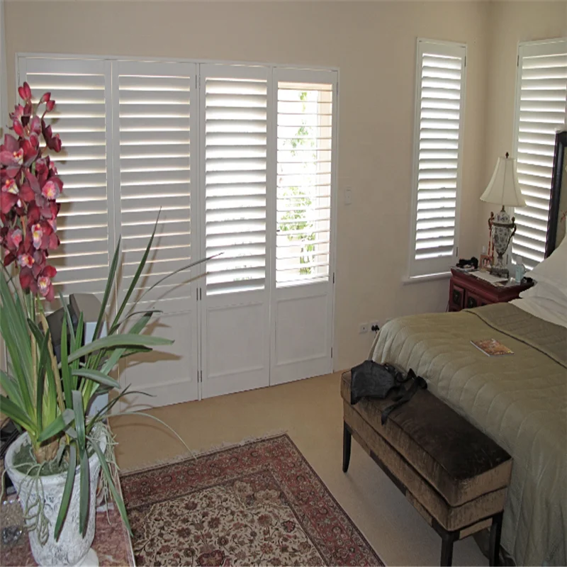 Best price folding window shutters interior electrical shutters